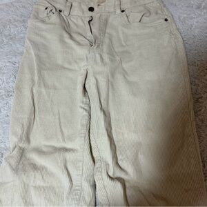 Ralph Lauren Beige Corduroy Trousers Women’s US 4 Mid Rise